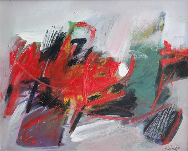 Composizione in rosso